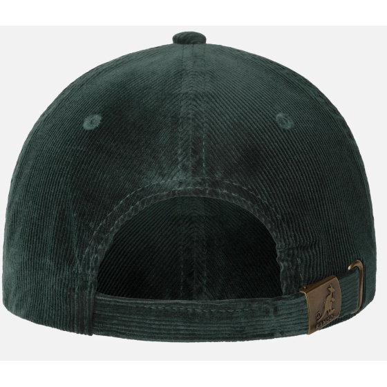 Olive Cotton Cord Strapback Cap - Kangol