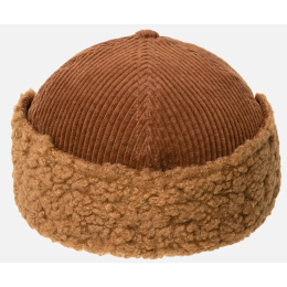 Cozy Cord Ear Flap Cap Camel - Kangol