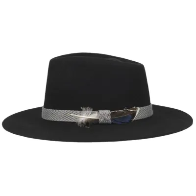 Traveller Callery Felt Hat in Black - Hatland Reference: 22481| Traclet Hat Shop