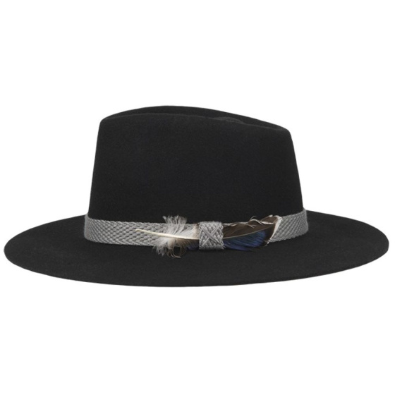 Chapeau Traveller Callery Feutre Noir - Hatland