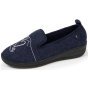 Isotoner Navy Everywear Charentaise Slippers