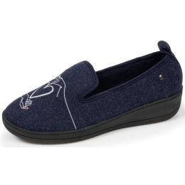 Isotoner Navy Everywear Charentaise Slippers