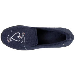 Isotoner Navy Everywear Charentaise Slippers