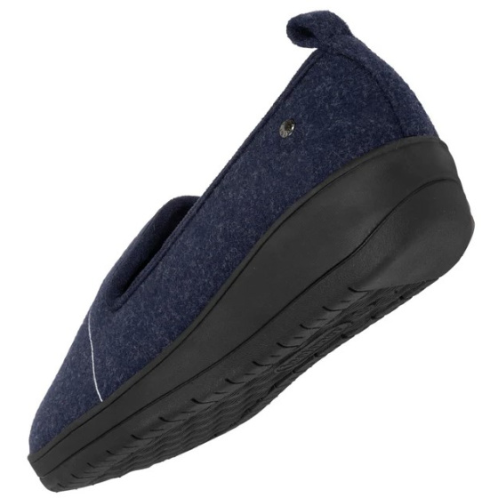 Isotoner Navy Everywear Charentaise Slippers Isotoner Navy Everywear Charentaise Slippers