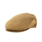 Casquette Plate Cachemire Camel - Traclet