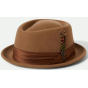 Porkpie Stout Tan Hat - Brixton