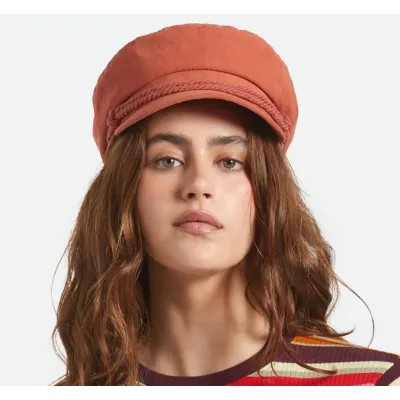 Casquette Marin Fiddler Terracotta Brushed - Brixton