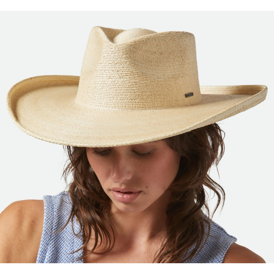 Marlow Wide Brim Straw Traveller Hat - Brixton