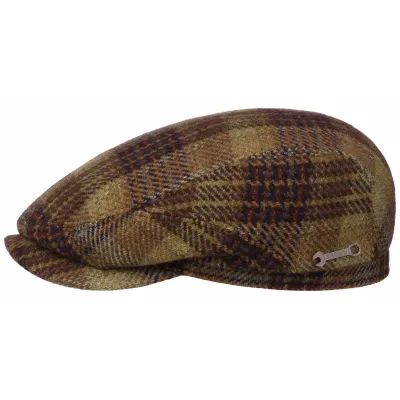 Bourgas Wool Flat Cap - Stetson Reference: 22485| Traclet Hat Shop