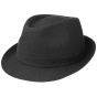 Black Linen Trilby Hat - Stetson