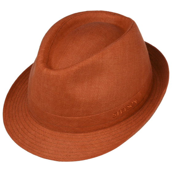 Chapeau Trilby Lin Orange - Stetson