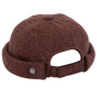 Bonnet Docker Cooper Laine Marron - Traclet