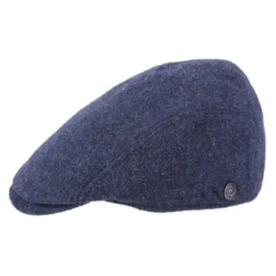 Flat Cap Bang Wool Indigo - Traclet Reference: 22503 | Chapellerie Traclet