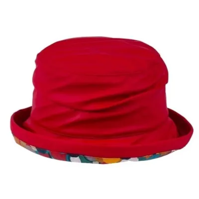 Chapeau Bob De Pluie Clola Rouge - Traclet
