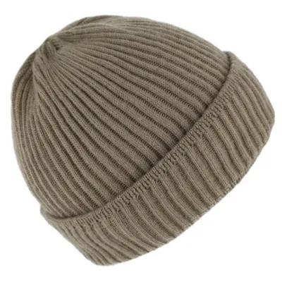 Bonnet Dunkerque Tricot Laine Taupe - Traclet
