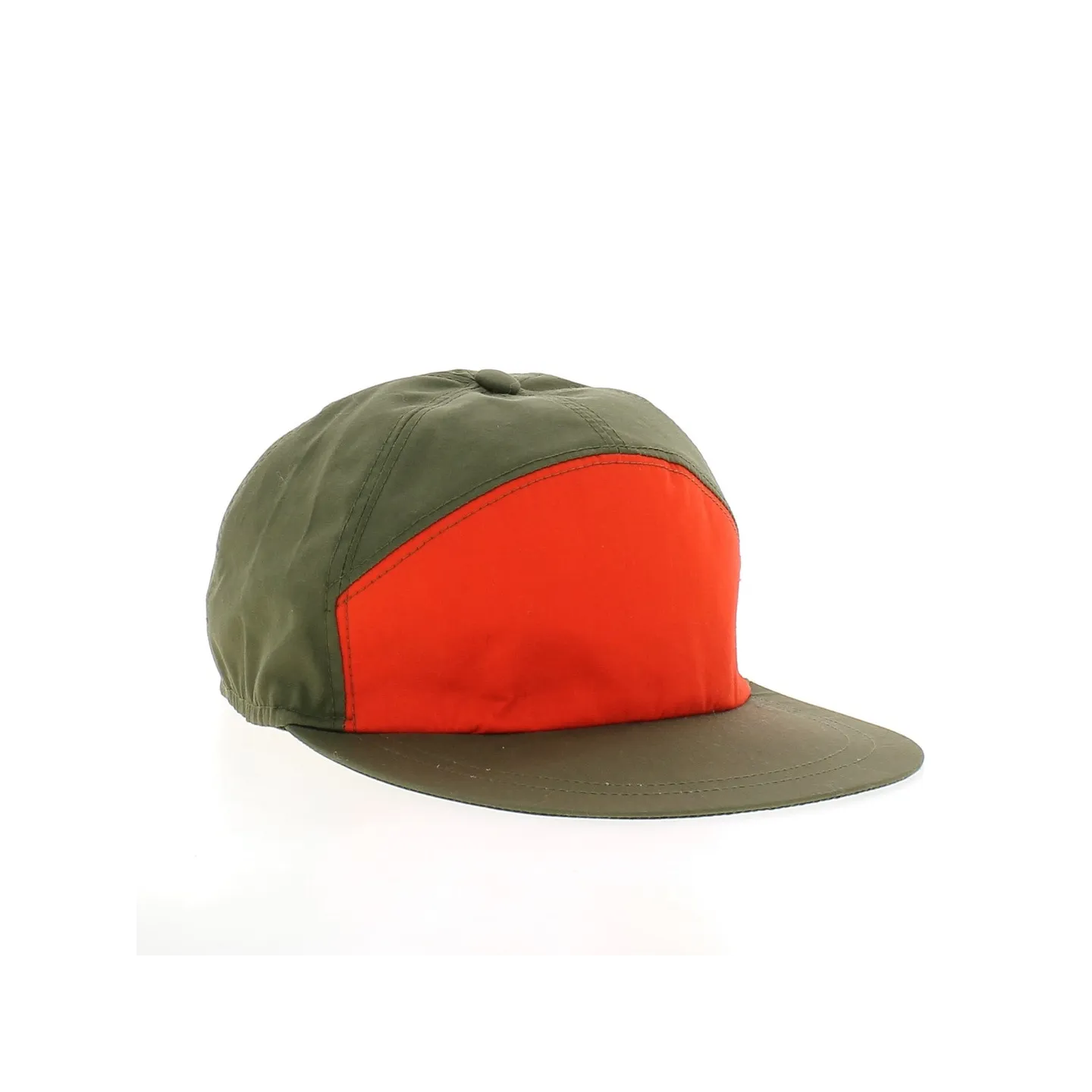 Casquette de chasseur vert/rouge