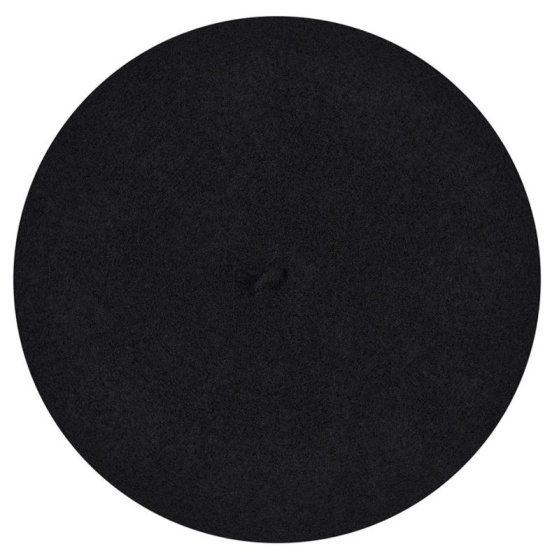 Béret Larrun Broderie Or Noir - Héritage par Laulhère