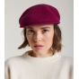 Béret Casquette Jurançon Aubergine - Héritage par Laulhèr