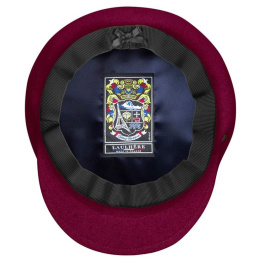 Béret Casquette Jurançon Aubergine - Laulhère