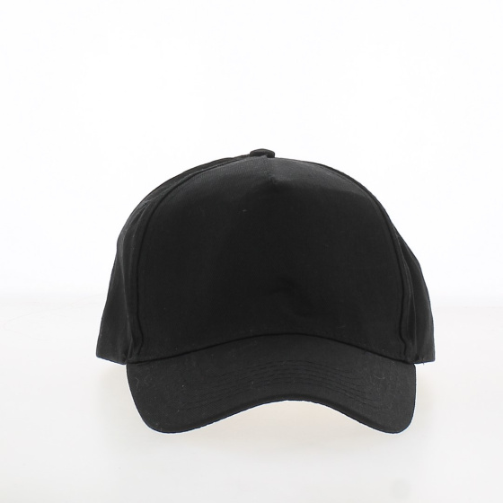 CASQUETTE BASEBALL NOIR 100% coton
