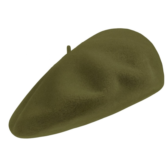 Dark Khaki Paris10 Beret - Heritage by Laulhère