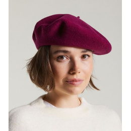 Béret Paris 10 Aubergine - Héritage par Laulhère