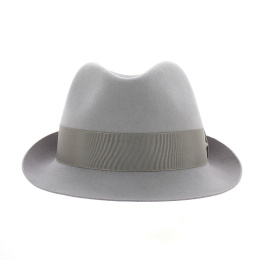 Chapeau Trilby Feutre Lapin gris - Fléchet