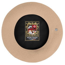 Béret Authentique Sable Laine - Héritage par Laulhère