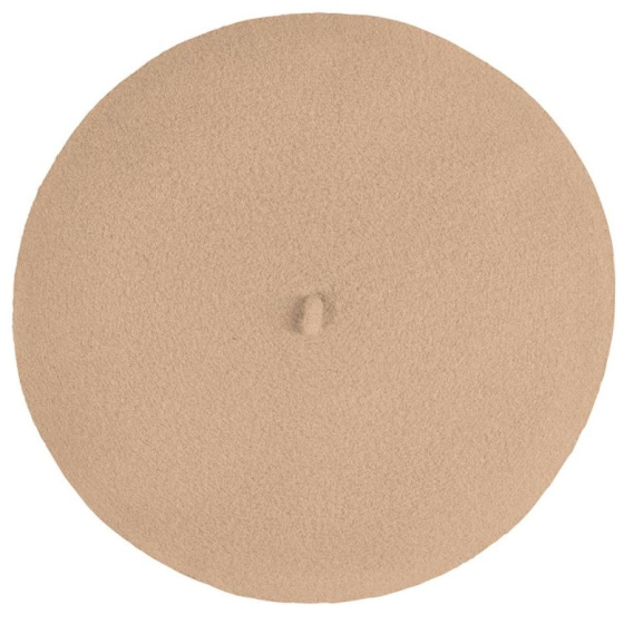 Authentic Sand Wool Beret - Heritage by Laulhère
