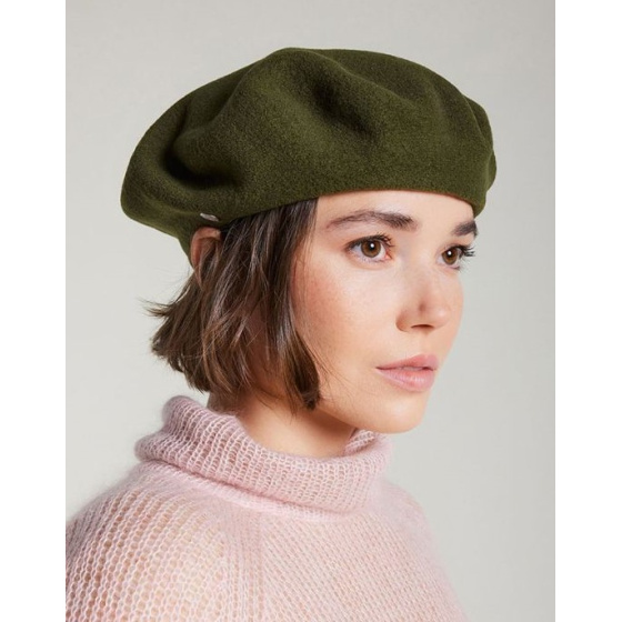L'Authentique Khaki Beret - Héritage by Laulhère