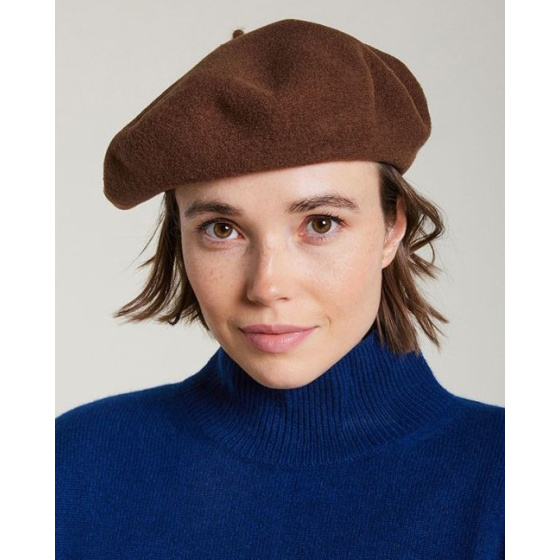 Brown L'Authentique Beret - Heritage by Laulhère