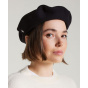 Beret Basque Noir L'authentique par Héritage par Laulhère
