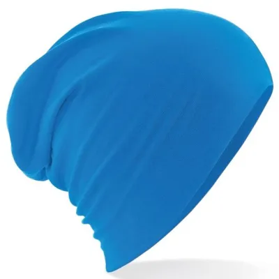 Long Blue Jersey Beanie - Traclet Reference: 22578 | Traclet Hat Shop