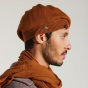 Urbasa Virgin Wool Beanie & Beret Cognac - Heritage by Laulhère