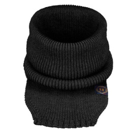 Snood - Tour De Cou Argia Noir Laine - Héritage par Laulhère