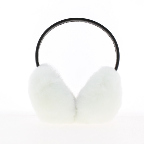 copy of Foldable Earmuffs with Beige Crochet Band - Barts