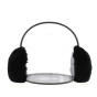 copy of Foldable Earmuffs with Beige Crochet Band - Barts