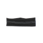 100% Cotton Black Headband - BeBeret (Luxury Headwear)