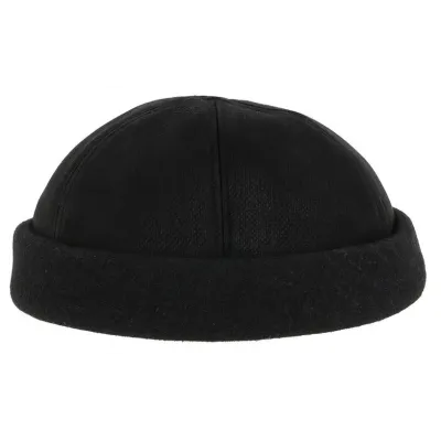 Bonnet Docker Ostrava Cuir Noir - Göttmann  Reference : 13554| Chapellerie Traclet
