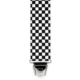 Bretelle Damier Noir & Blanc - Traclet