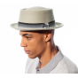Chapeau Porkpie Klaxon Gris - Bailey