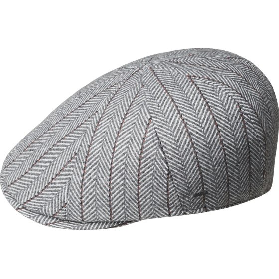Arley Gray Flat Cap - Bailey