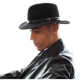 copy of Black Felt Morgan Western Hat - Bailey