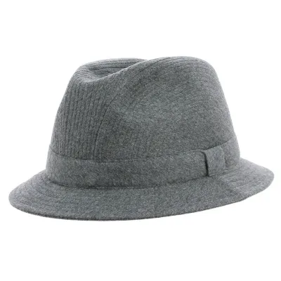 Bob Anglais Cosenza Laine & Cachemire Gris - Traclet