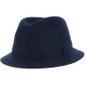 English Bob Cosenza Wool & Cashmere Navy - Traclet Reference: 22639| Chapellerie Traclet