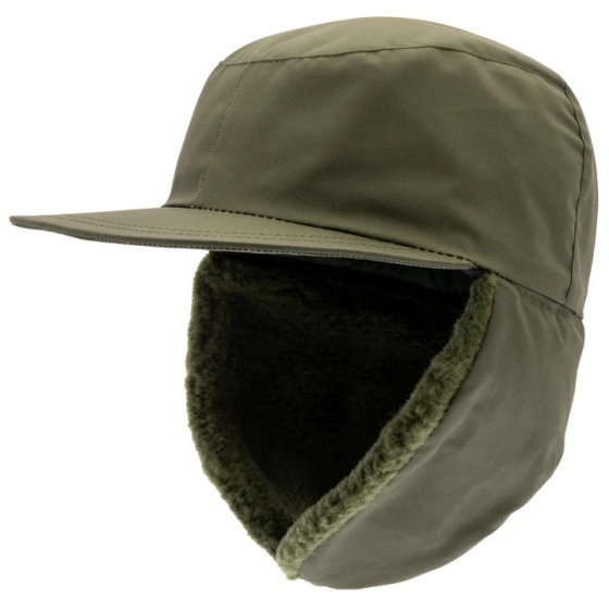 Loffe Hunter Cap with Ear Flaps Khaki - Traclet