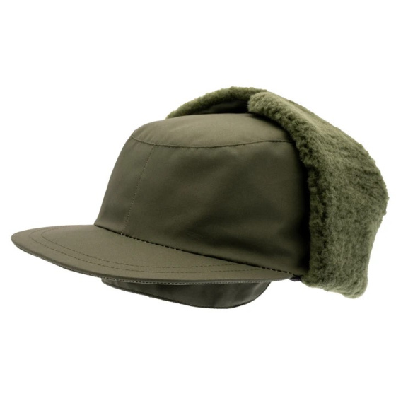 Casquette De Chasseur Loffe Cache Oreille Kaki - Traclet