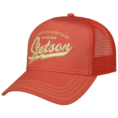 Casquette Baseball Singe 1865 Saumon - Stetson