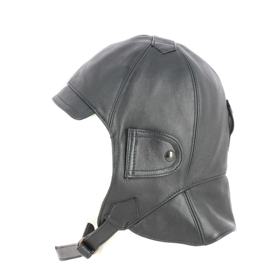 Leather Driving Helmet - Traclet