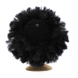 Toque de spectacle (Velours Noir avec ses plumes) - Traclet
